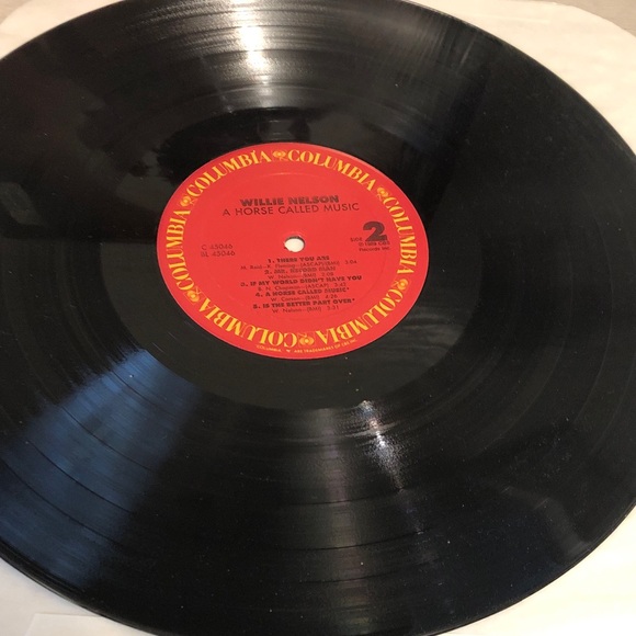 Willie Nelson 'A Horse Called Music' Vinyl Record Album LP Original Wrap & - Picture 5 of 5